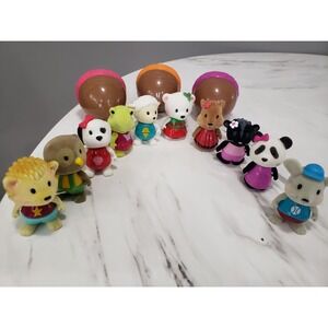 Lot 10 Lil Woodzeez Mixed Lot Animal Figures Series 2